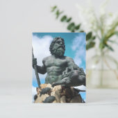 neef van de koning op het strand van virginia briefkaart (Staand voorkant)