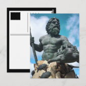 neef van de koning op het strand van virginia briefkaart (Voorkant / Achterkant)