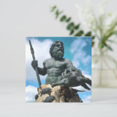 neef van de koning op het strand van virginia kaart (Staand voorkant)