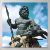 neef van de koning op het strand van virginia poster (Voorkant)