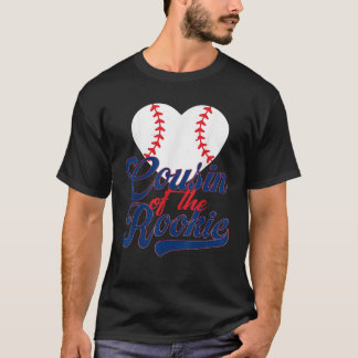 Neef van de rookie honkbal peuter 1e verjaardag t-shirt