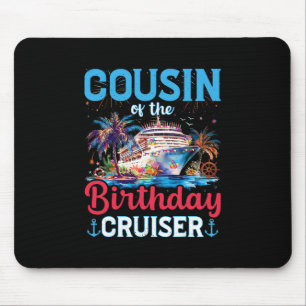 Neef Van De Verjaardag Cruiser Funny Cruise Verjaa Muismat