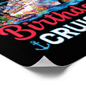 Neef Van De Verjaardag Cruiser Grappige Cruise Ver Poster (Hoek)