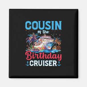 Neef van de verjaardagscruiser Funny Cruise Verjaa Magneet