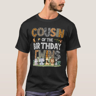 Neef van de verjaardagstweeling Safari Wild One Zo T-shirt