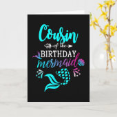 neef van de zeemeermin kaart (Gele Bloem)