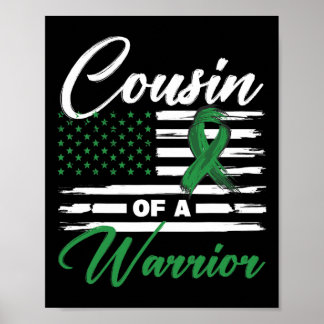 Neef van een krijger vlag galblaas of galkanaal poster