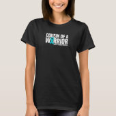 neef van een "Warrior Fragile X Syndrome Awareness T-shirt (Voorkant)