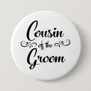 Neef van het Groom Wedding Rehearsal Dinner Ronde Button 7,6 Cm