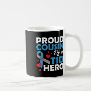 neef van het type 1 diabetes mellitus hero warrior koffiemok
