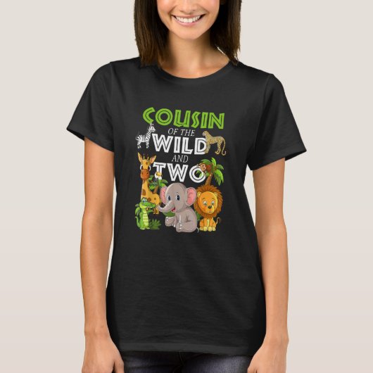 Neef van het wilde Oerwoud van de twee dierentuin  T-shirt (Voorkant)