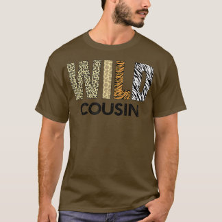Neef van het Wilde One Zoo Birthday Safari Oerwoud T-shirt