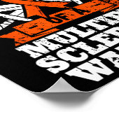 Neef van MS Awarenes, strijder tegen multiple scle Poster (Hoek)