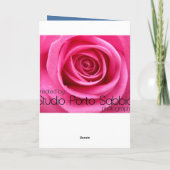 Neef vijf jaar gekleurde ballonnen kaart (Achterkant)