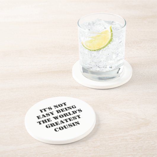 neef zandsteen onderzetter (Zijkant)