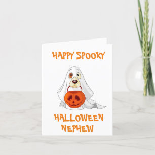 **NEEFJE** HEB EEN VROLIJKE EN SPOOKACHTIGE HALLOW KAART