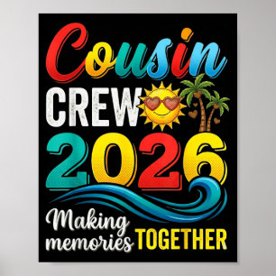 Neefjes bemanning 2026 zomer vakantie strand famil poster