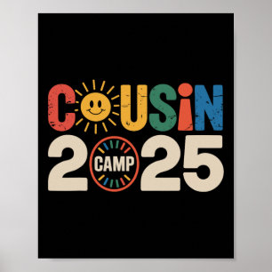 Neefjes Kamp 2025 Kampeer Kampvuur Zomer Vakantie  Poster