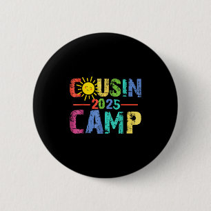 Neefjes Kamp 2025 Kampeer Kampvuur Zomer Vakantie Ronde Button 5,7 Cm