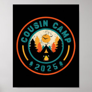 Neefjes Kamp 2025 Kampeerploeg Kampvuur Zomer Vaka Poster