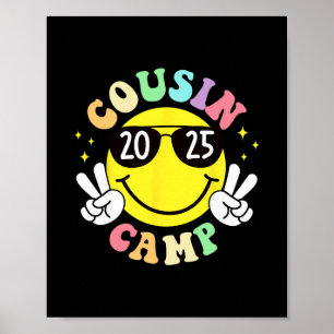 Neefjes Kamp 2025 Kamperen Kampvuur Zomer Vakantie Poster