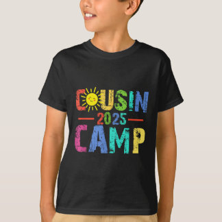 Neefjes Kamp 2025 Kamperen Kampvuur Zomer Vakantie T-shirt