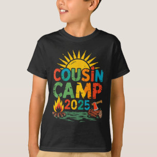 Neefjes Kamp 2025 Kamperen Kampvuur Zomer Vakantie T-shirt