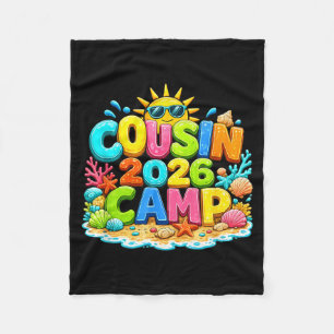 Neefjes Kamp 2026 Camping Zomer Vakantie Familie Fleece Deken