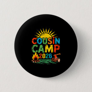 Neefjes kamp 2026 familie vakantie zomer kamperen ronde button 5,7 cm