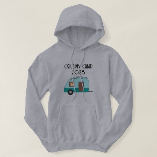 Neefjes Kamp Retro Camper Hoodie (Design voorkant)