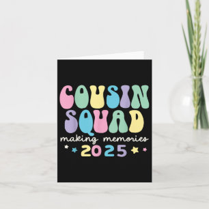 Neefjes Squad Crew 2025 Herinneringen Maken Famili Kaart