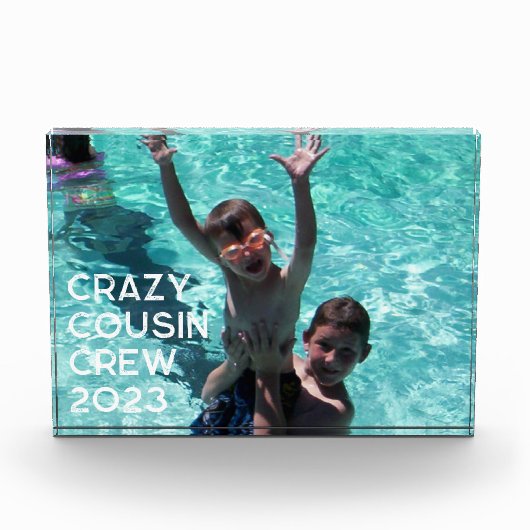 Neefjes Trip naar Grootouders Familie Fotoblokken (Voorkant)