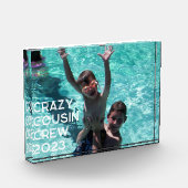 Neefjes Trip naar Grootouders Familie Fotoblokken (Links)