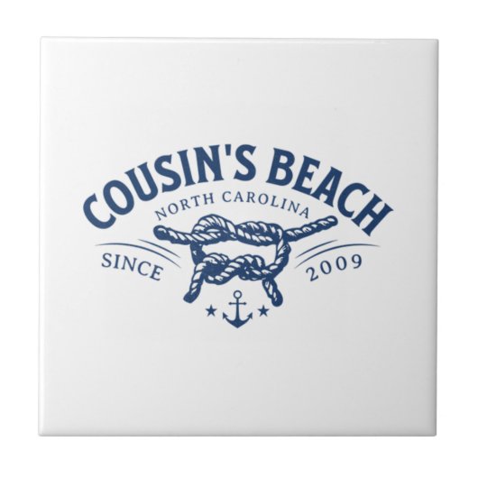 Neef's strand, NC de zomer die ik  maakte Tegeltje (Voorkant)