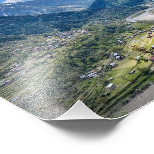 Neelam Valley, Kasjmir Foto Afdruk (Hoek)