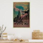 Neely Air logo poster, GROOT Poster (Keuken)