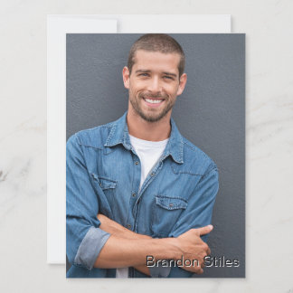 Neem 2 Hollywood Actor Talent Promo Comp Kaart