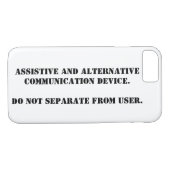 Neem AAC niet weg. Case-Mate iPhone Case (Achterkant (Horizontaal))