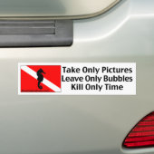 Neem alleen Afbeeldingen Bumpersticker in (Op auto)