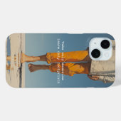 Neem alleen herinneringen, laat alleen voetafdrukk Case-Mate iPhone case (Achterkant (horizontaal))