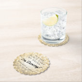 "Neem alsjeblieft mijn Drink niet mee" Wedding Par Kartonnen Onderzetters (Insitu)