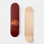 NEEM ALTIJD DE SCHILDERACHTIG ROUTE SUNSET BOULEVA PERSOONLIJK SKATEBOARD (Voorkant)