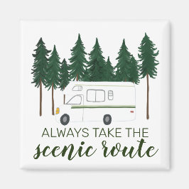 NEEM ALTIJD DE SCHILDERACHTIG ROUTE VANWEGE DE WEG MAGNEET