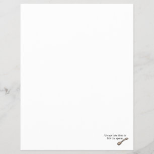 Neem altijd de tijd om de mond te snoeren flyer