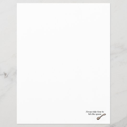 Neem altijd de tijd om de mond te snoeren flyer (Voorkant)