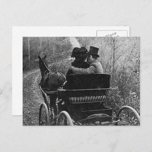 Neem altijd een paard dat u met één hand kunt rijd briefkaart (Voorkant / Achterkant)