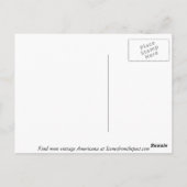 Neem altijd een paard dat u met één hand kunt rijd briefkaart (Achterkant)