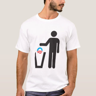 Neem Amerika terug! Dump Obama T-shirt