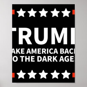 Neem Amerika terug naar Chiffon Top Poster