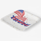 NEEM AMERIKA TERUG Trump Slogan Papieren Bordje (Gebogen)